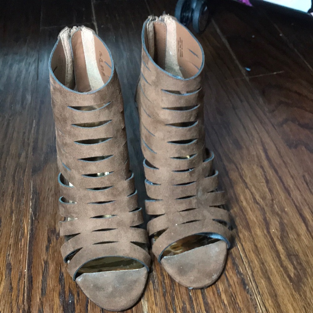 Brown heels